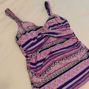 Lands End Twist Front Tankini